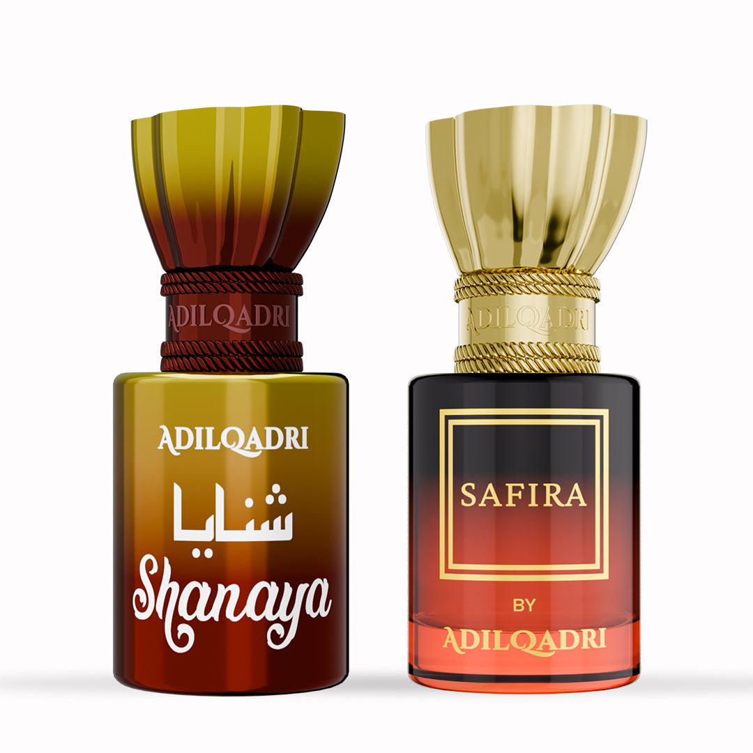 2 Pcs Attar Set Shanaya And Safira 5.5 Ml Each