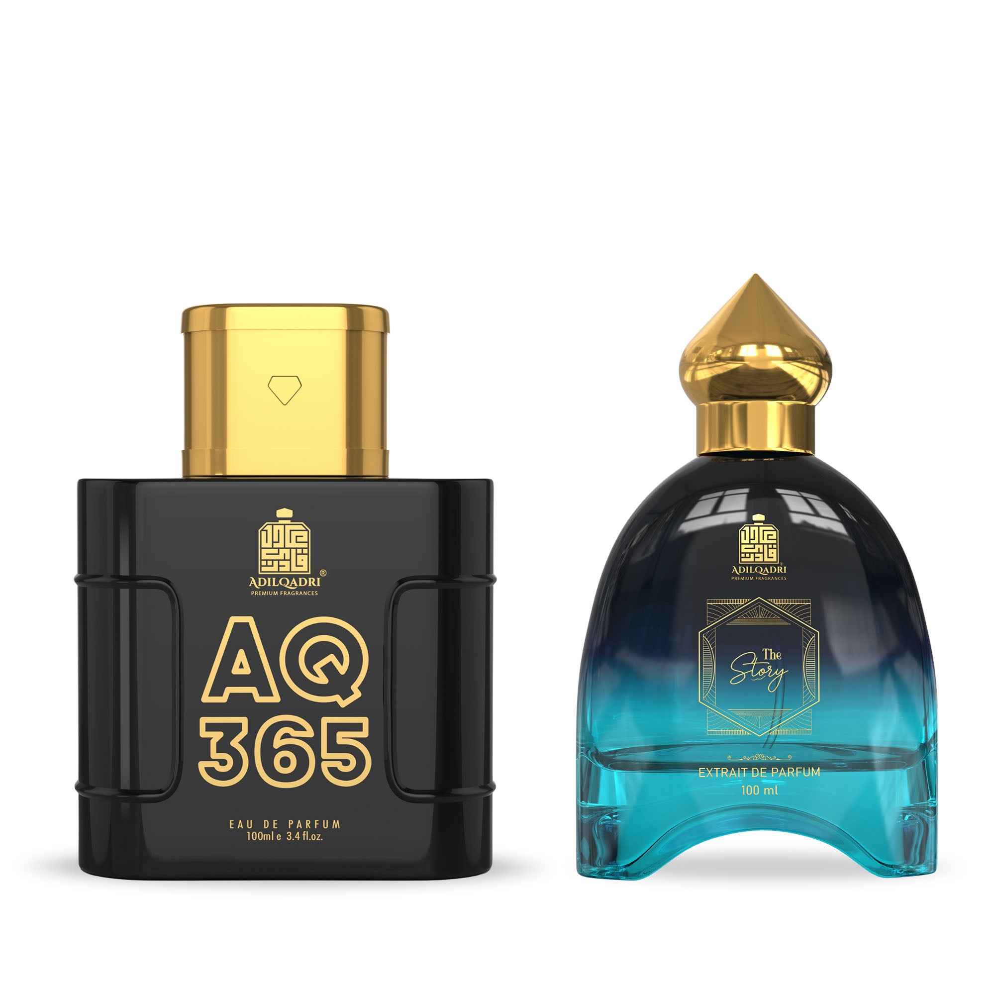 AQ 365 And The Story Perfume Spray 100 Ml Each