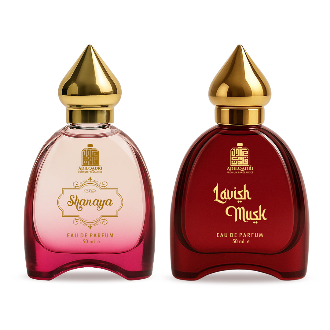 Shanaya And Lavish Musk Perfume Spray 50 Ml Each