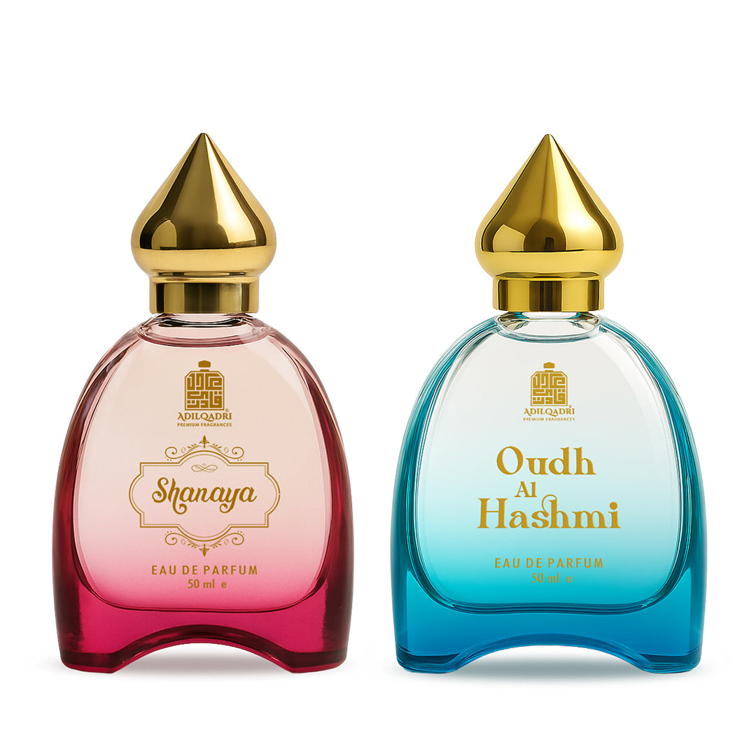 Shanaya And Oudh Al Hashmi Perfume Spray 50Ml Each
