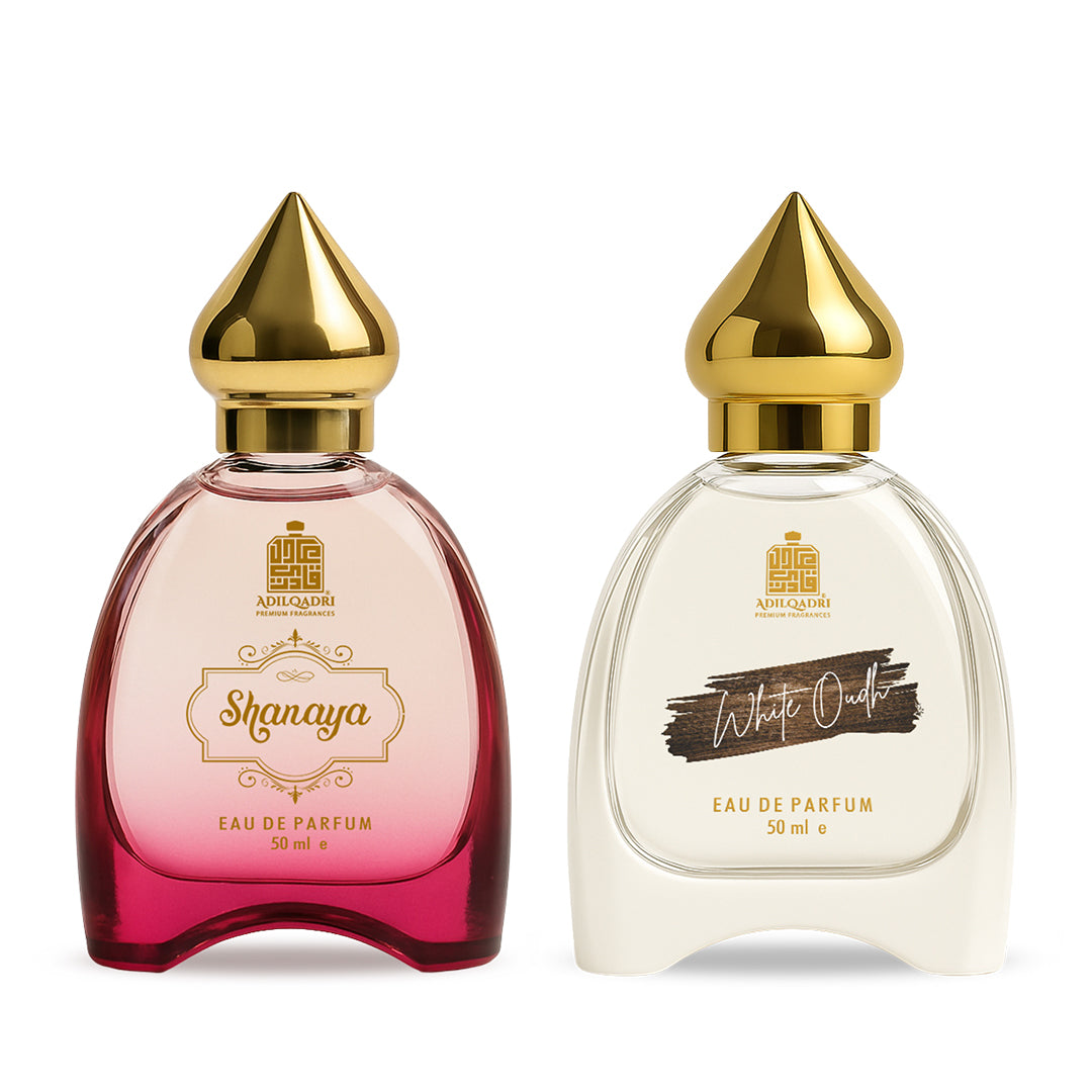 Shanaya And White Oudh Perfume Spray 50 Ml Each