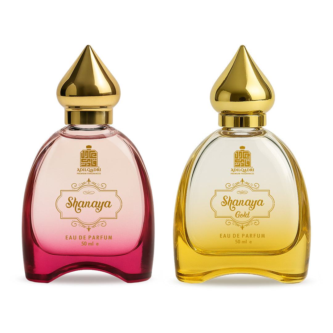 Shanaya And Shanaya Gold Perfume Spray 50 Ml Each