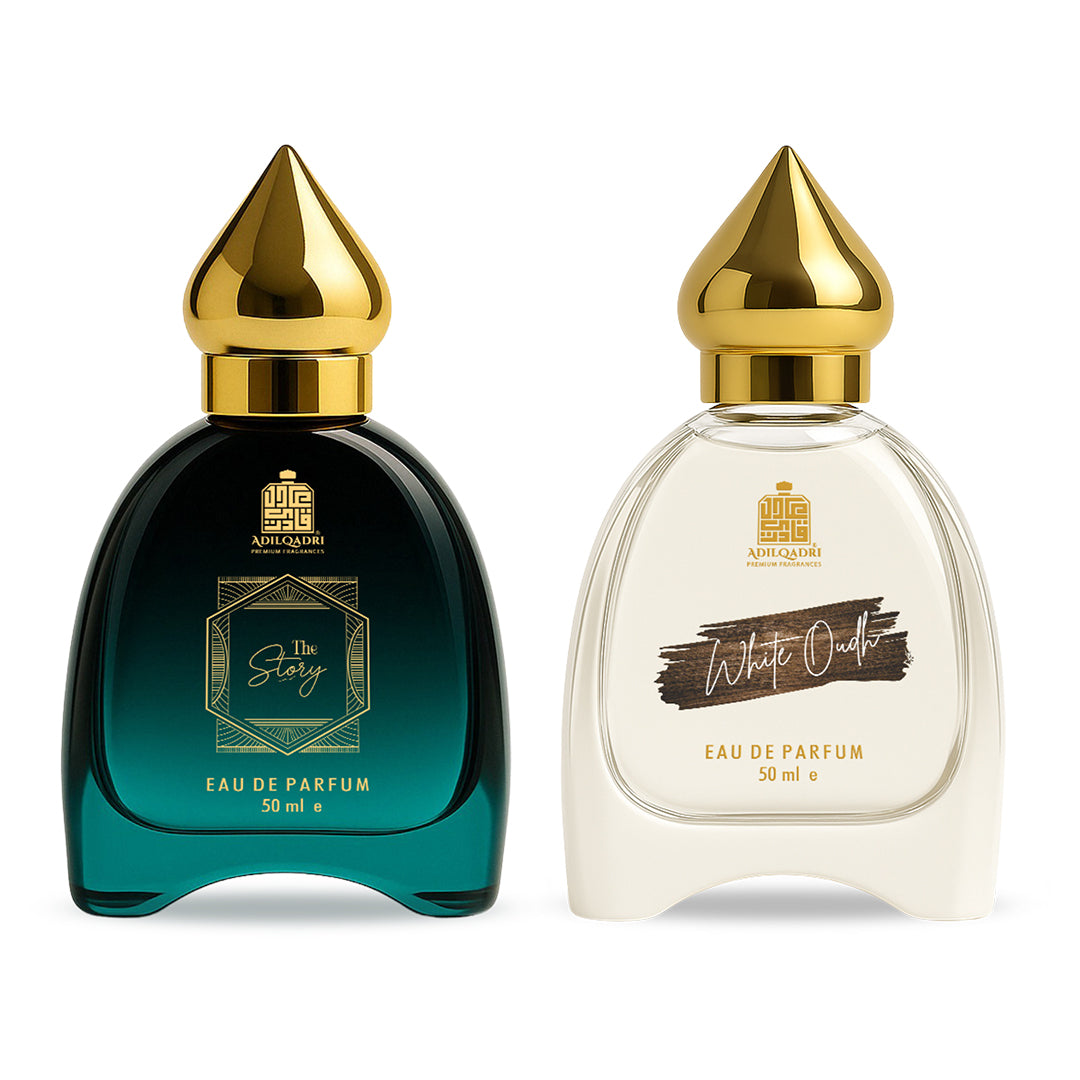 The Story And White Oudh Perfume Spray 50 Ml Each
