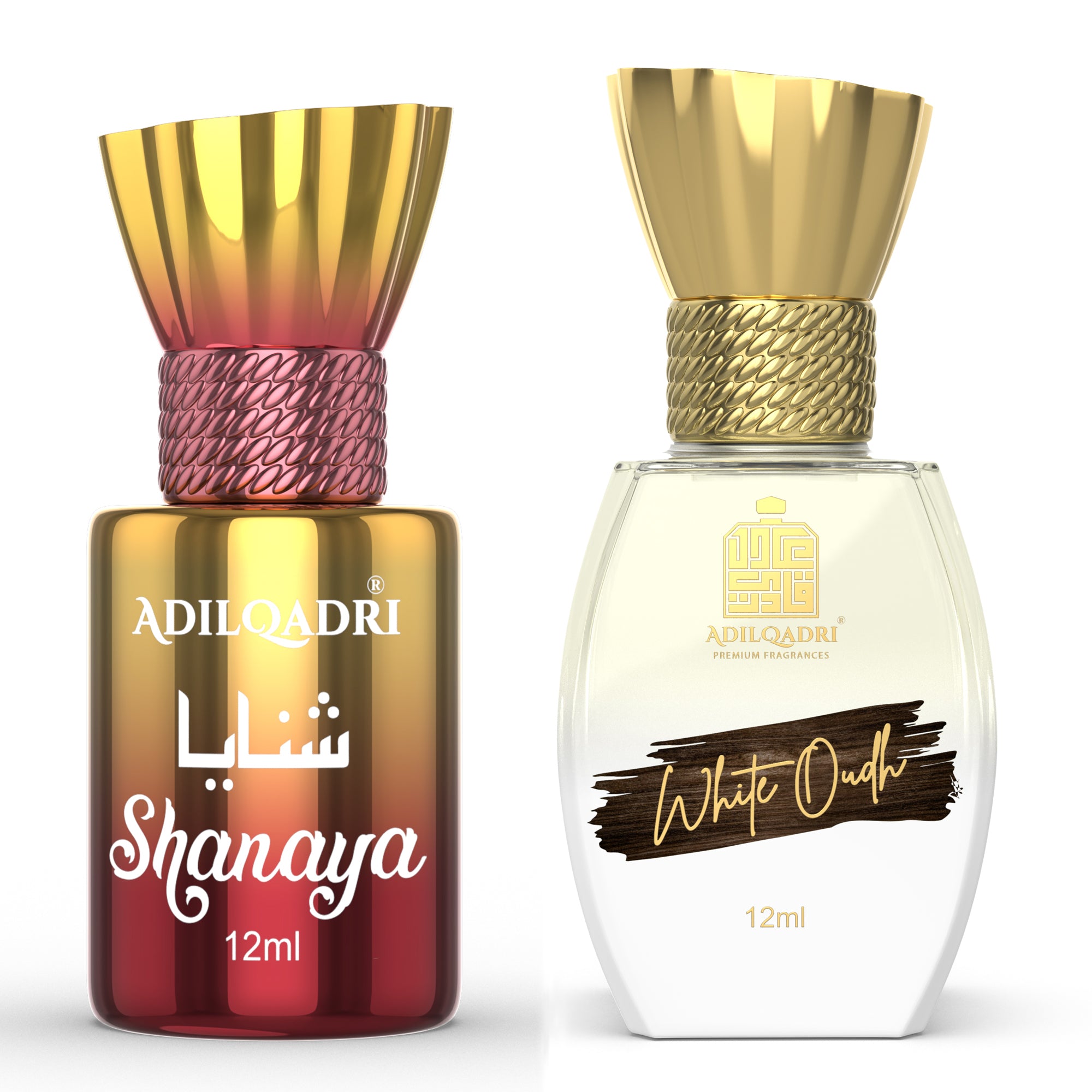 2 Pcs Attar Set Shanaya And White Oudh And 12 ML Each