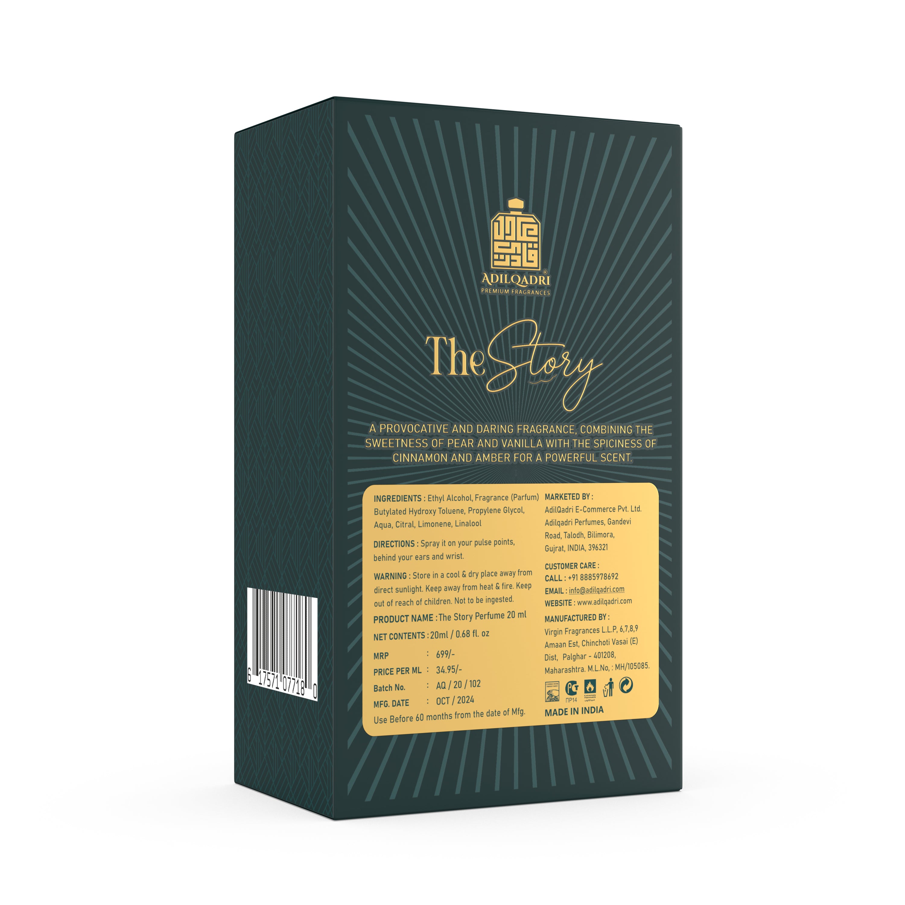 The Story Perfume Spray 50 ML