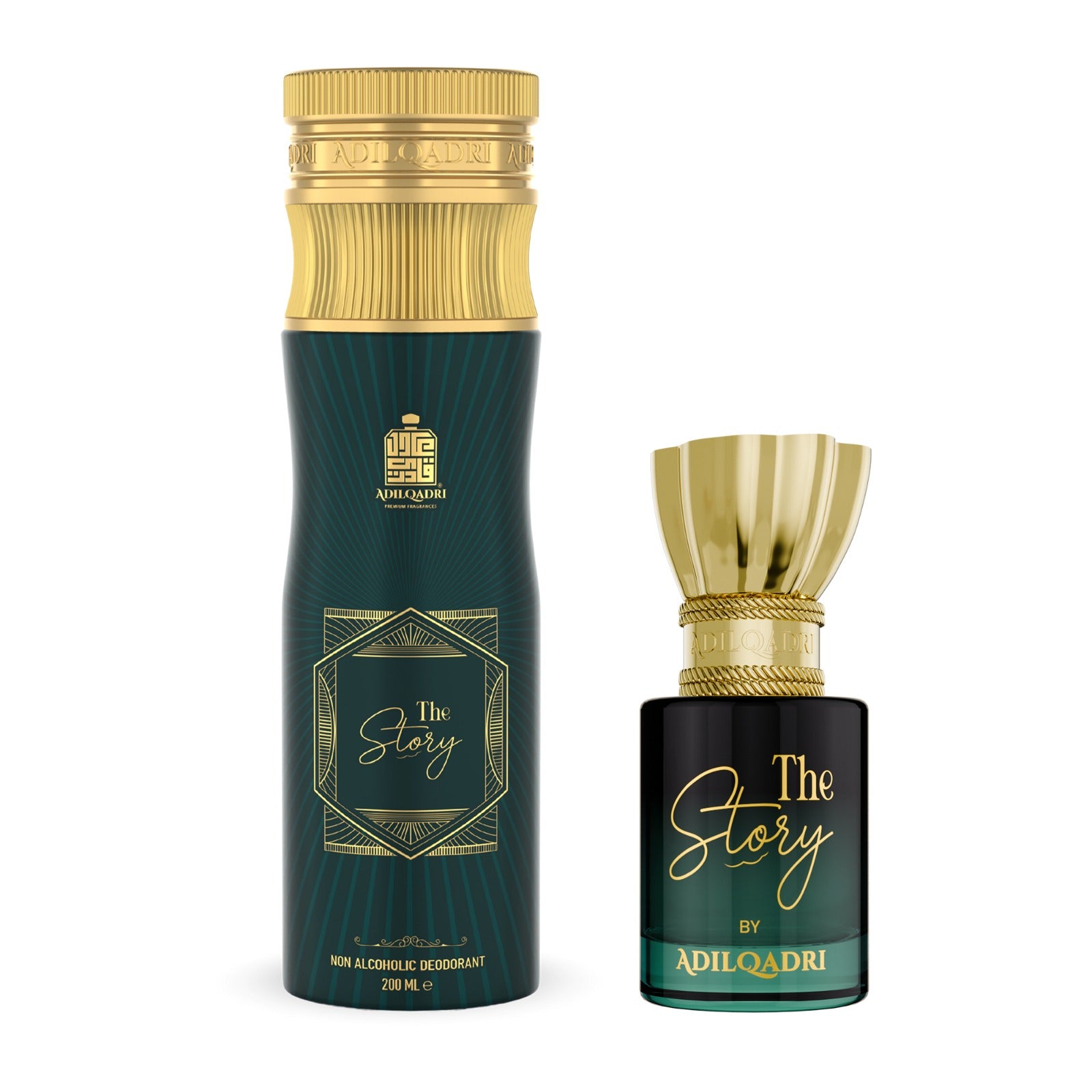 Pack Of 2 The Story Non Alcoholic Deodorant And Attar Combo