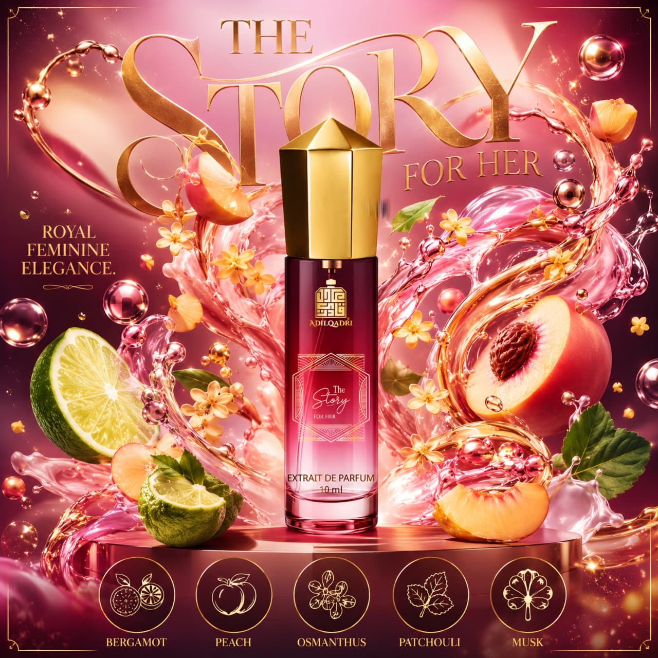 The Story For Her Travel Size Perfume Spray 10ml