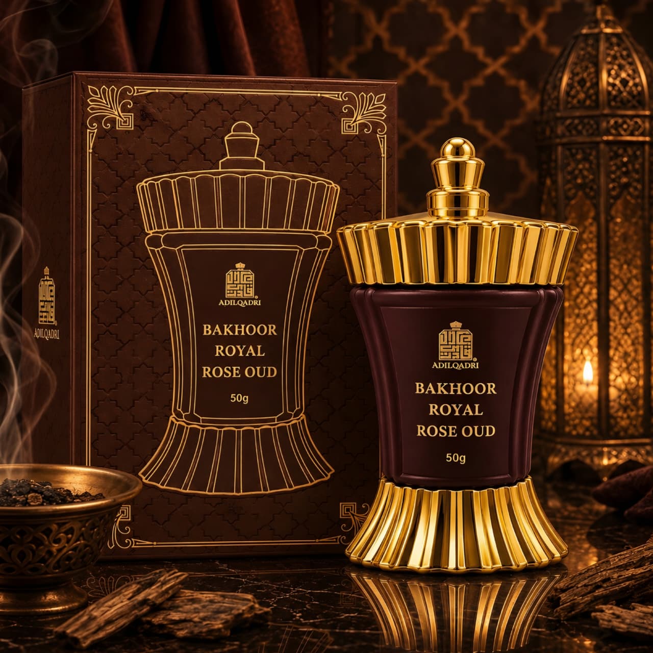 Royal Rose Oud Bakhoor Incense Sticks (bukhur chips) 50 GM