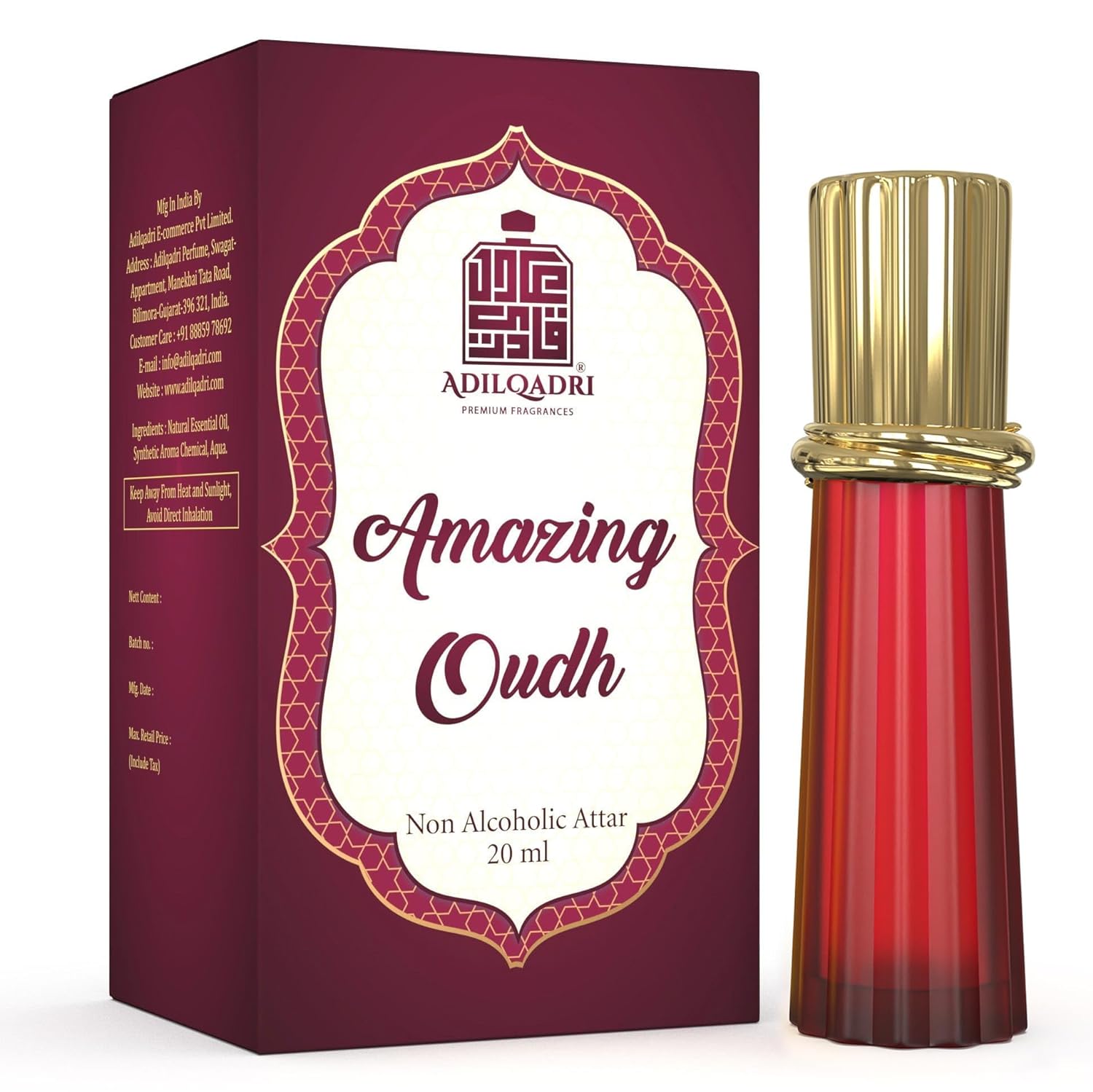 Amazing Oudh Attar Perfume 20 ML