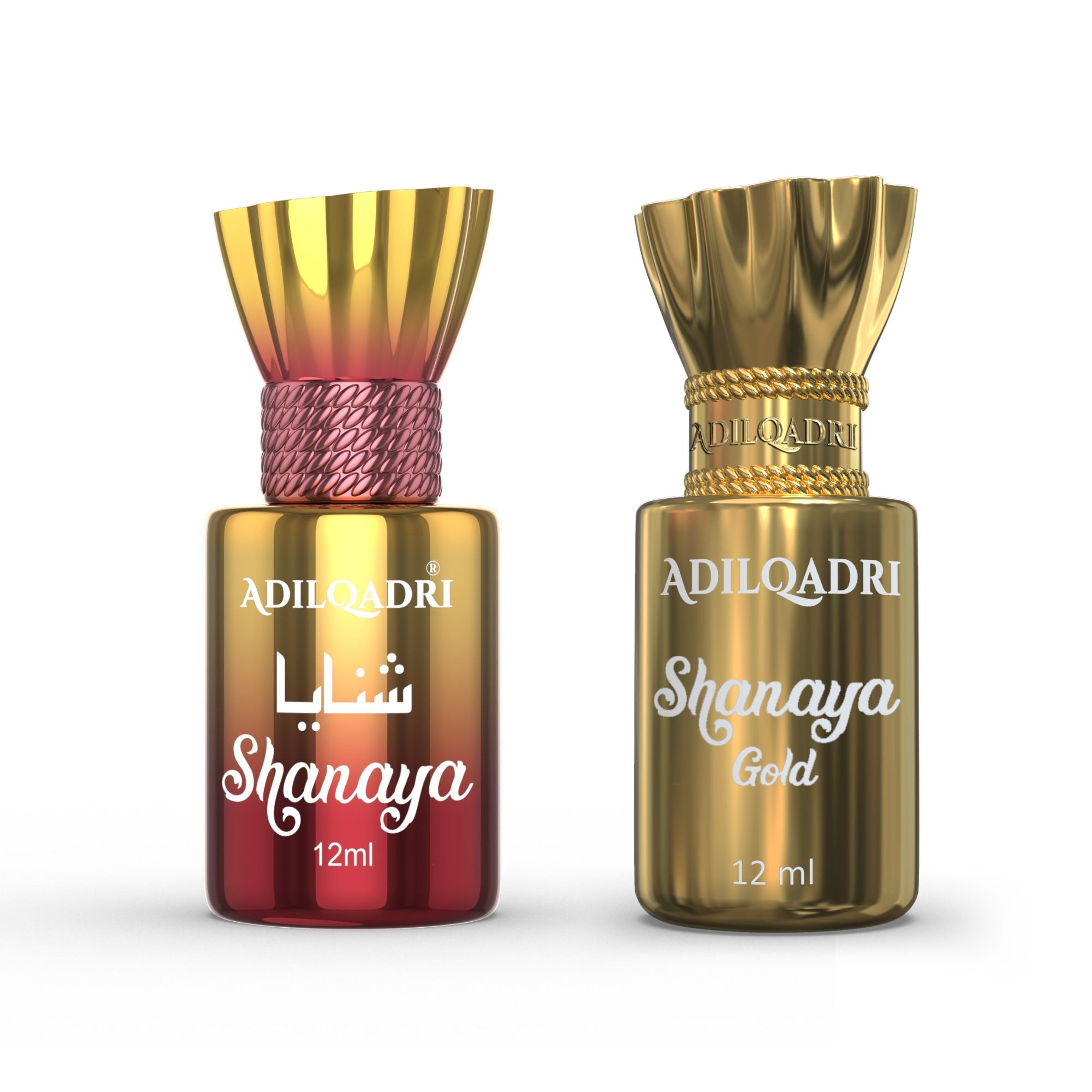 2 Pcs Attar Set Shanaya And Shanaya Gold Attar 12 ML Each