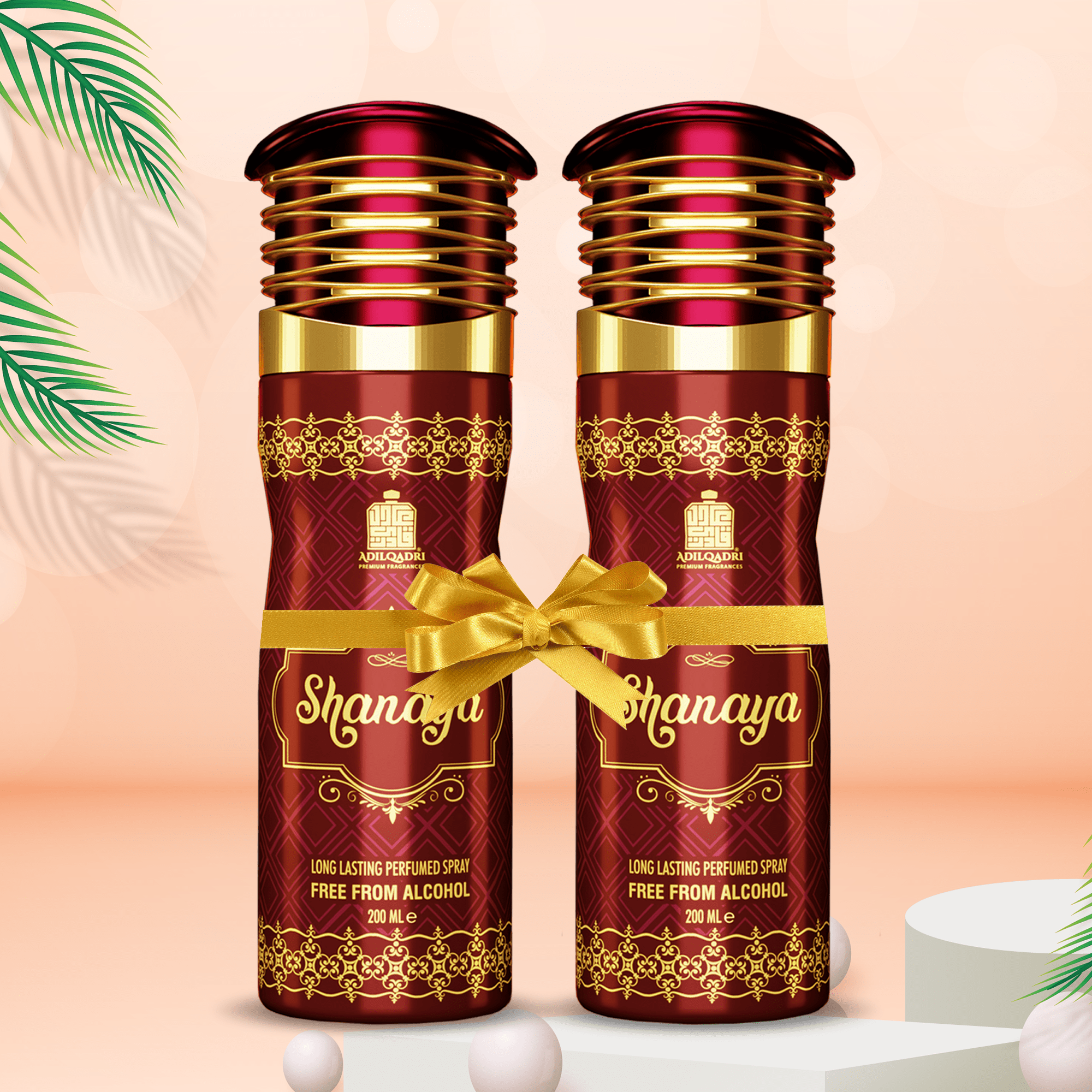 Shanaya Alcohol Free Premium Deodorant Body spray 200 ML pack of 2 Body Spray