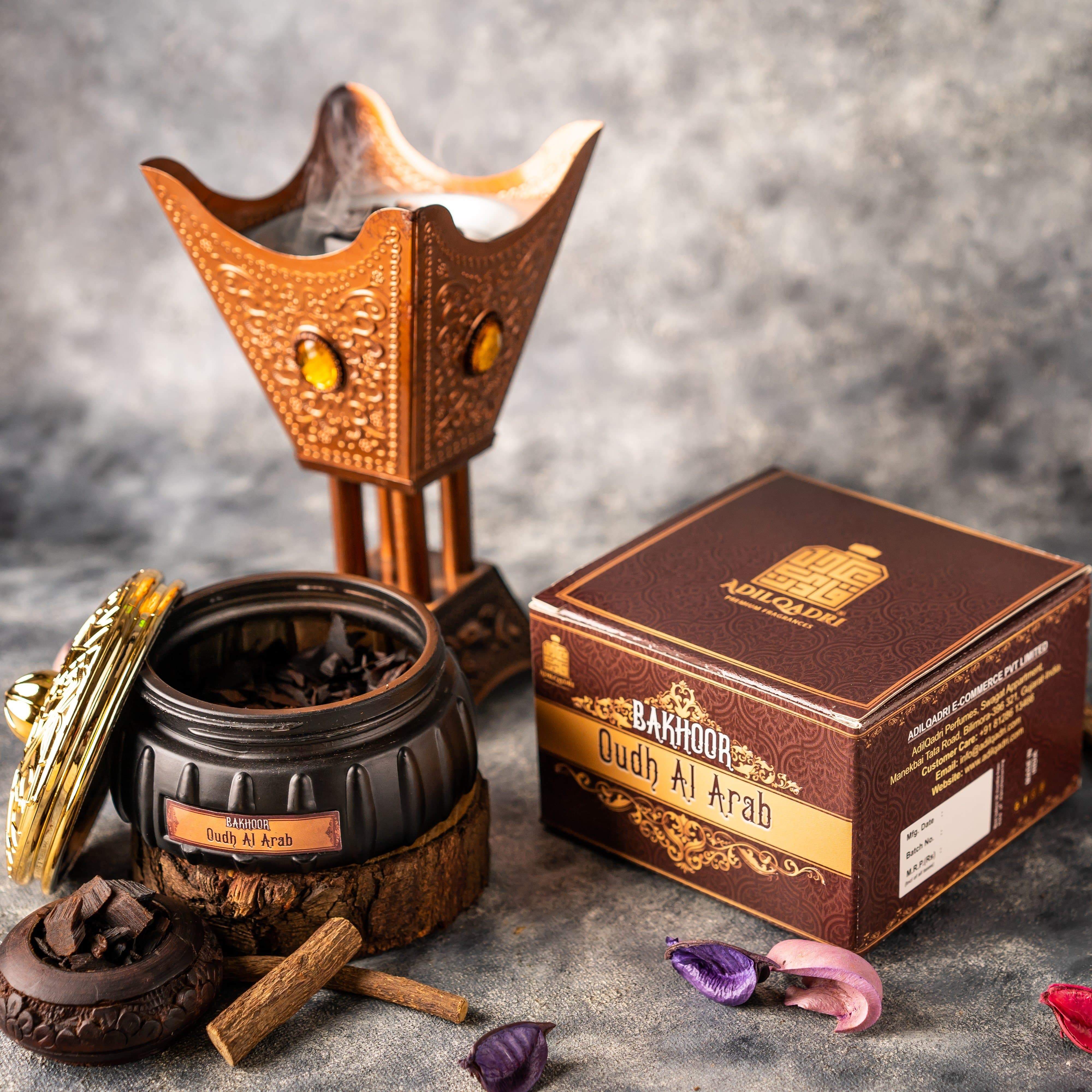 thumbnail image 2 of Al Haramain Oudh Maal Attar – 4 X 50g Agarwood Bakhoor Incense, Black, UAE 2 of 3