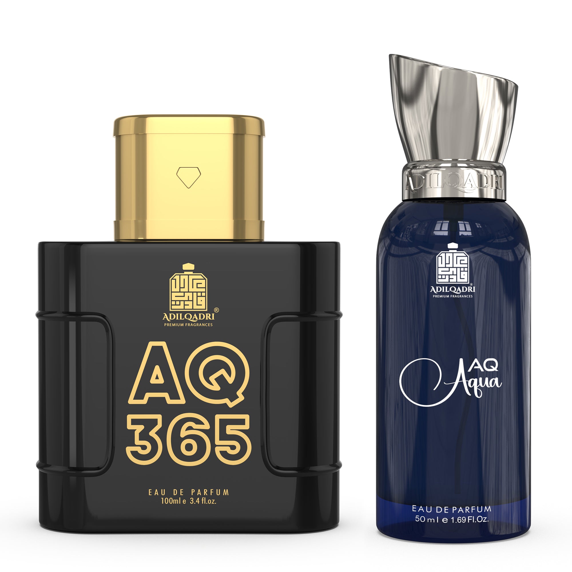 Pack Of 2 AQ 365 And AQ Aqua Premium Perfume Spray