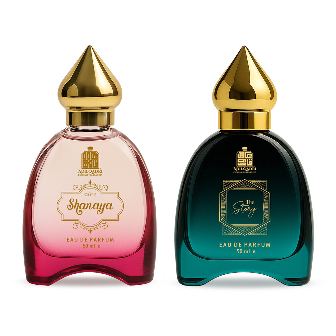 The Story And Shanaya Perfume Spray 50 Ml Each