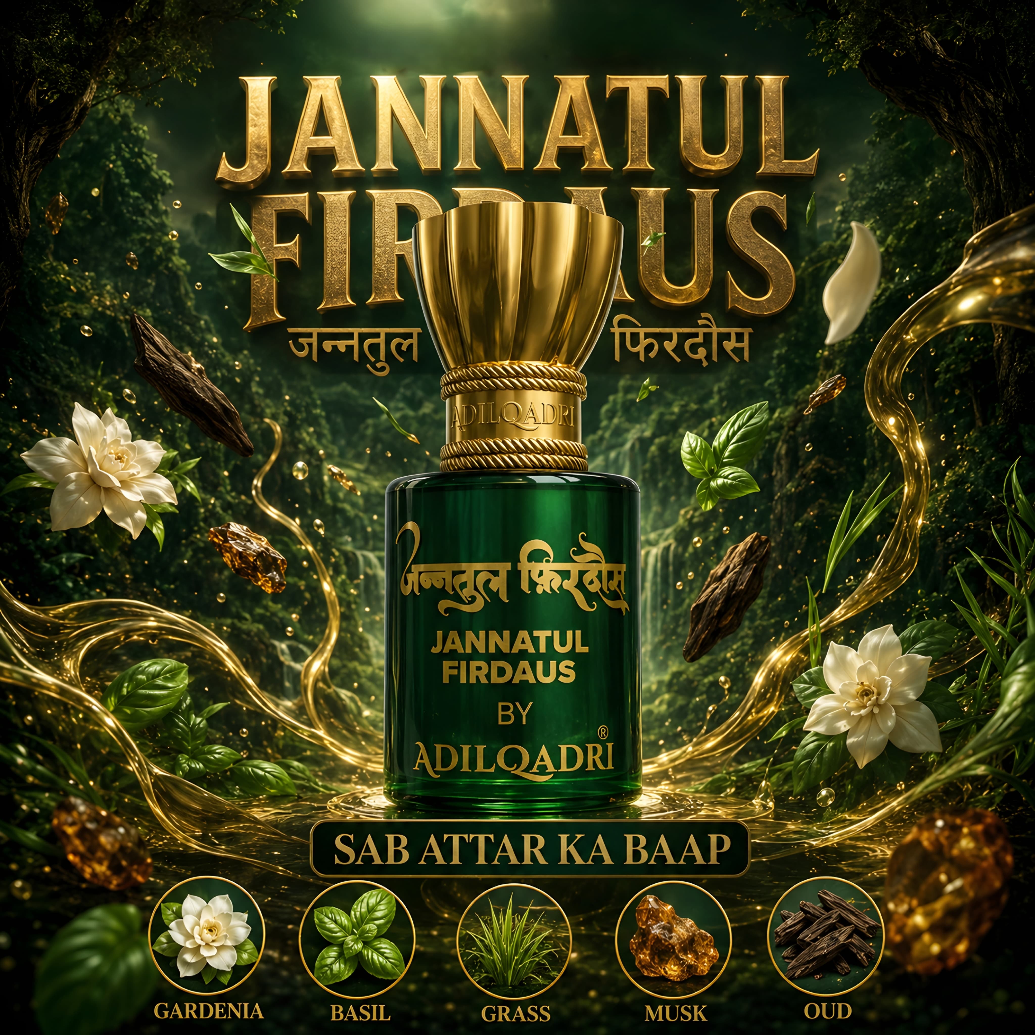 Jannatul Firdaus Luxury Attar Perfume 5.5 ML