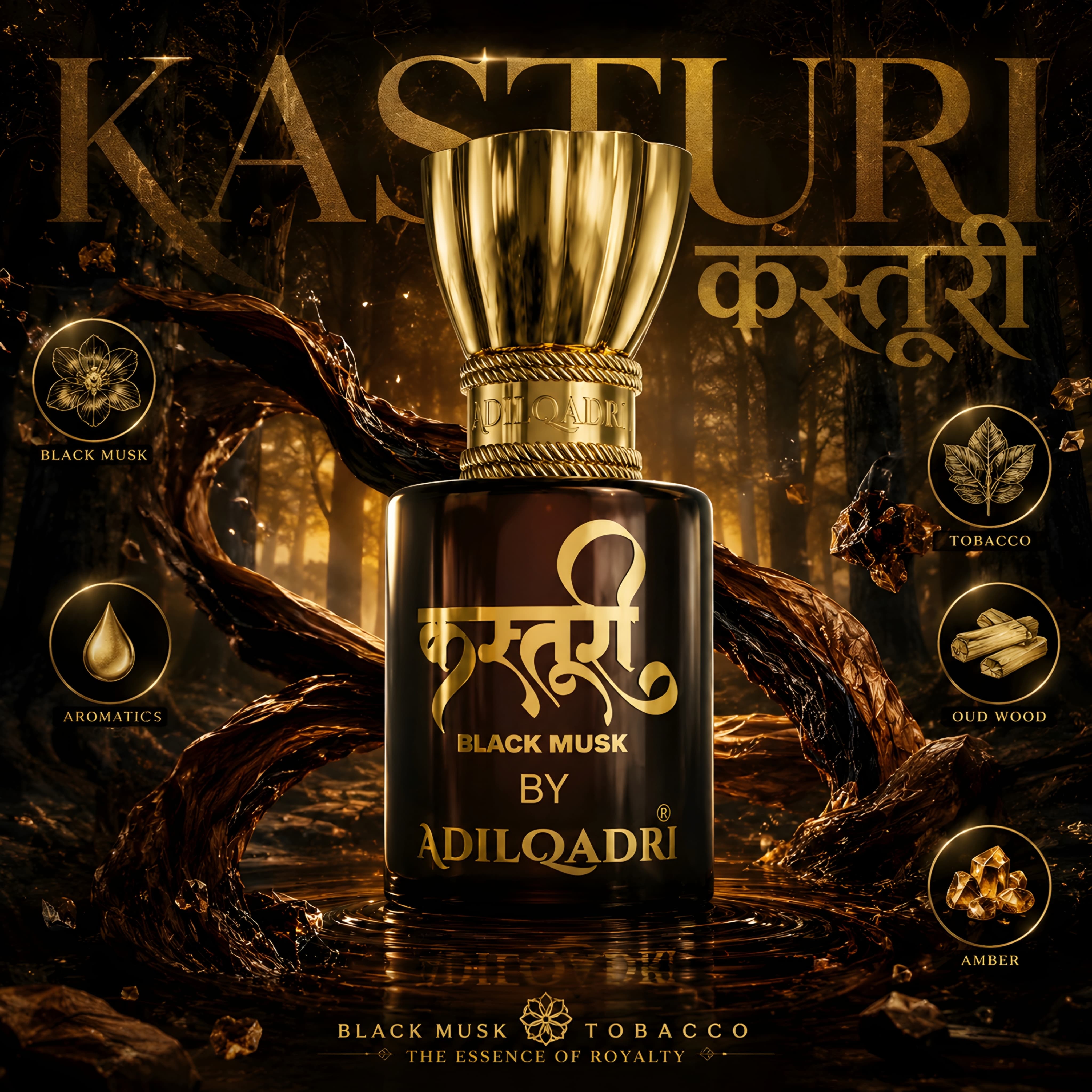 Kasturi Musk Attar Perfume 5.5 ML