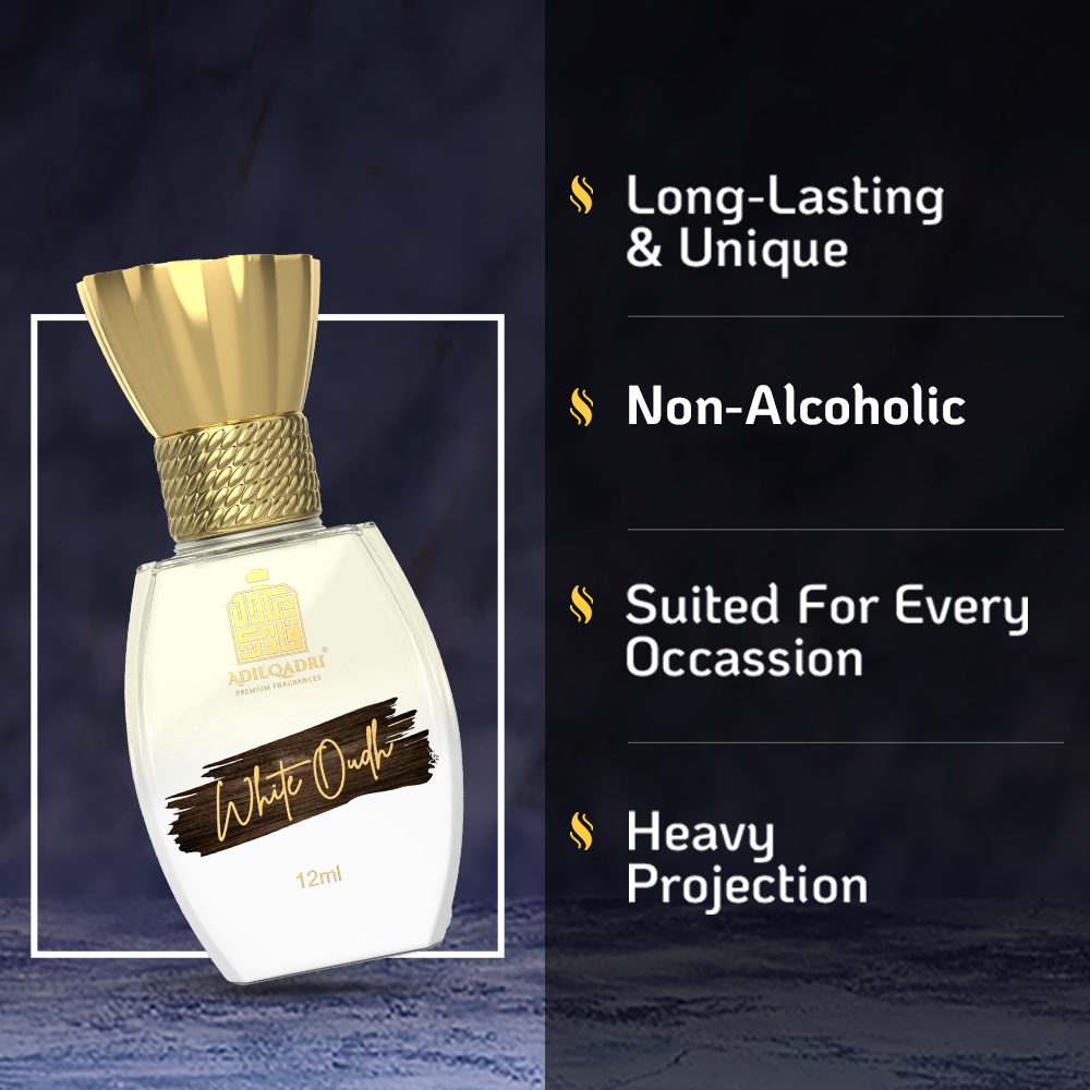 White Oudh Luxury Attar Perfume