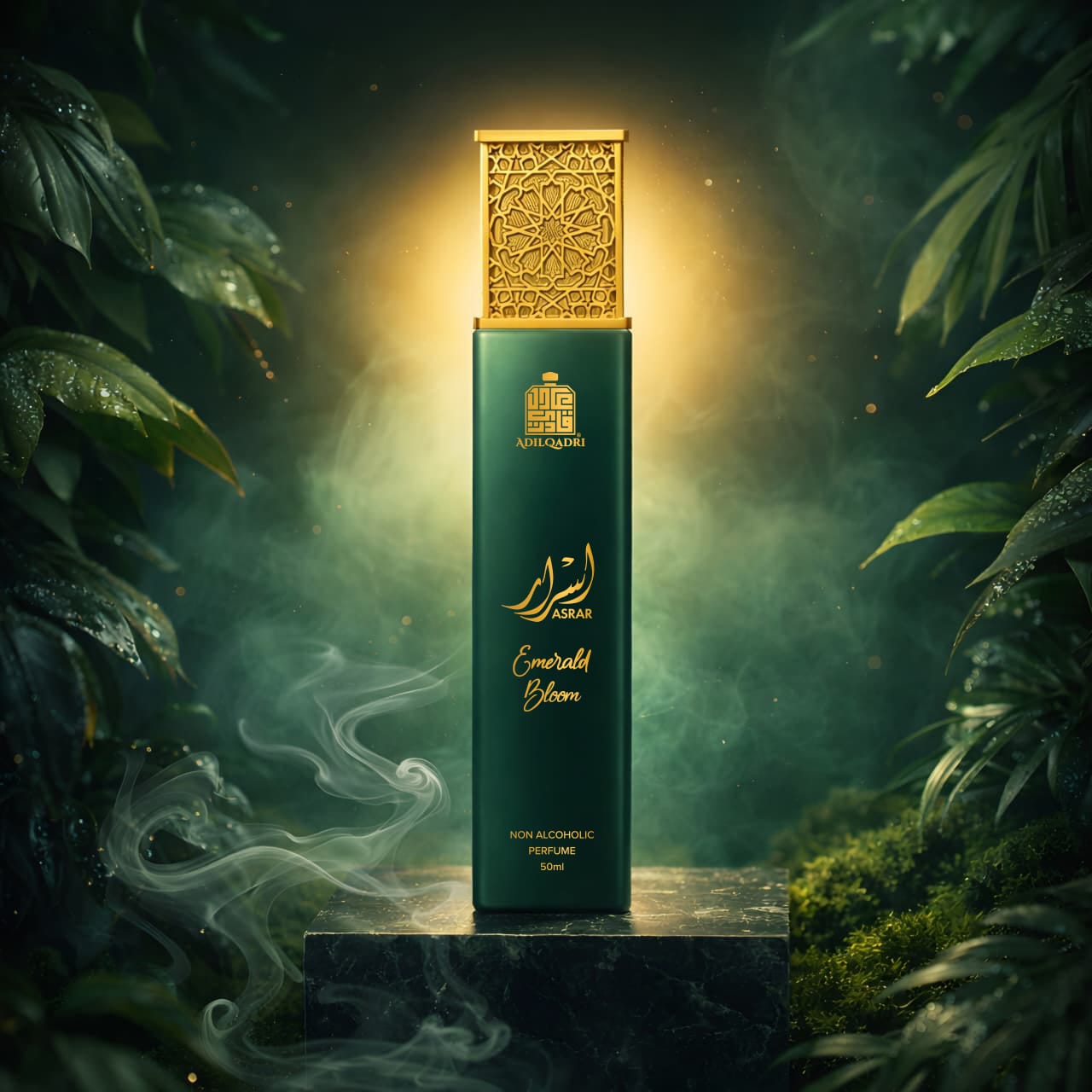 Asrar Emerald Bloom Non Alcoholic Perfume Spray 50ml