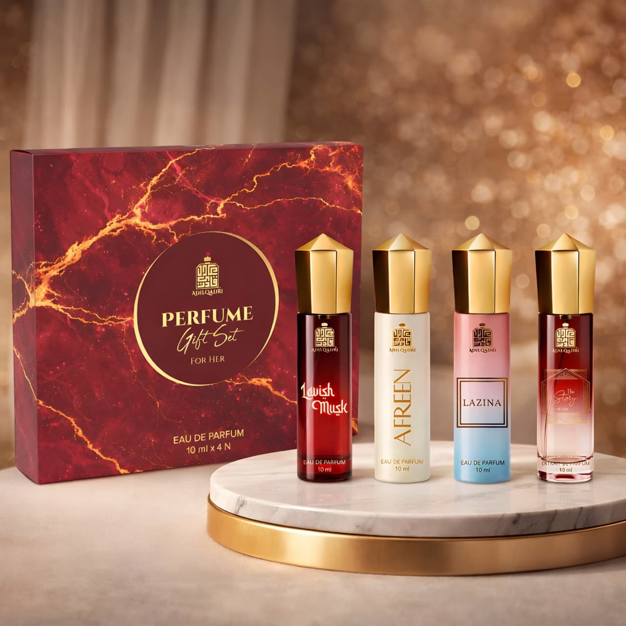 Perfume Gift Set For Women 4 Pcs Set of Premium Perfume Spray