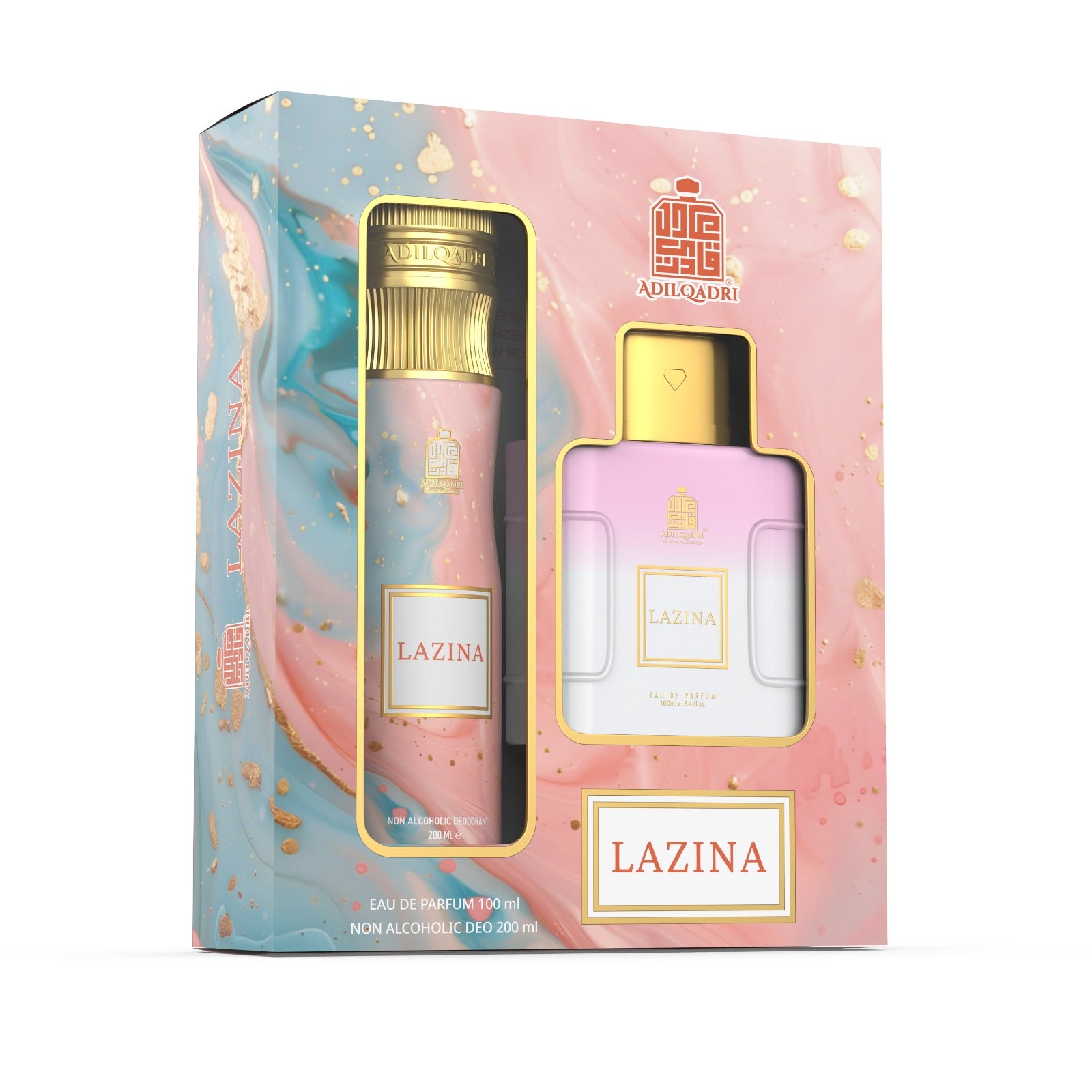 Lazina Perfume + Deo Gift set