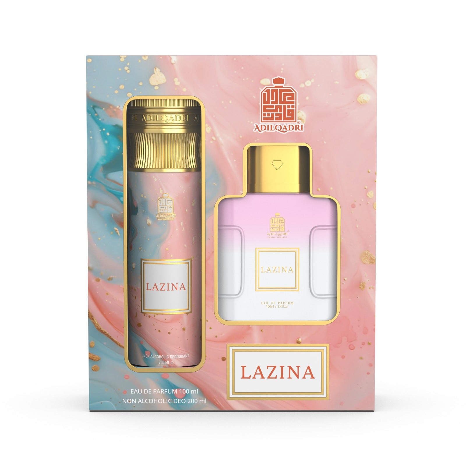 Lazina Perfume + Deo Gift set