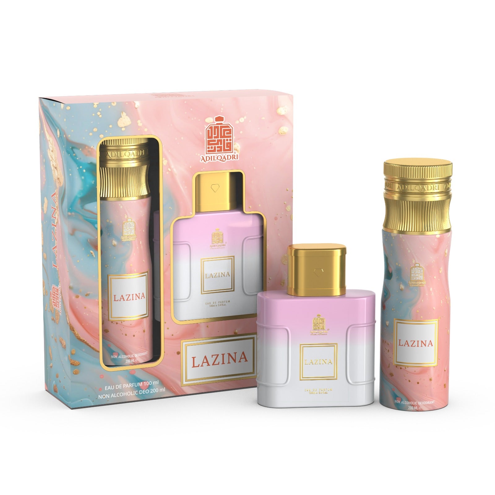 Lazina Perfume + Deo Gift set