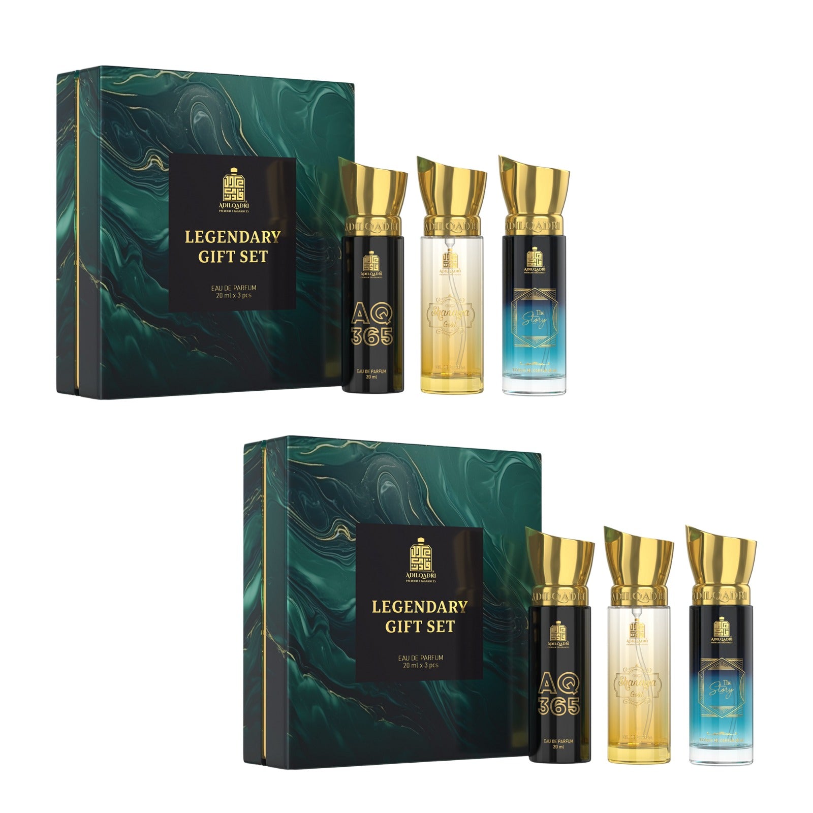 Legendary Gift Set 3 Pcs Set of Premium Perfume Spray