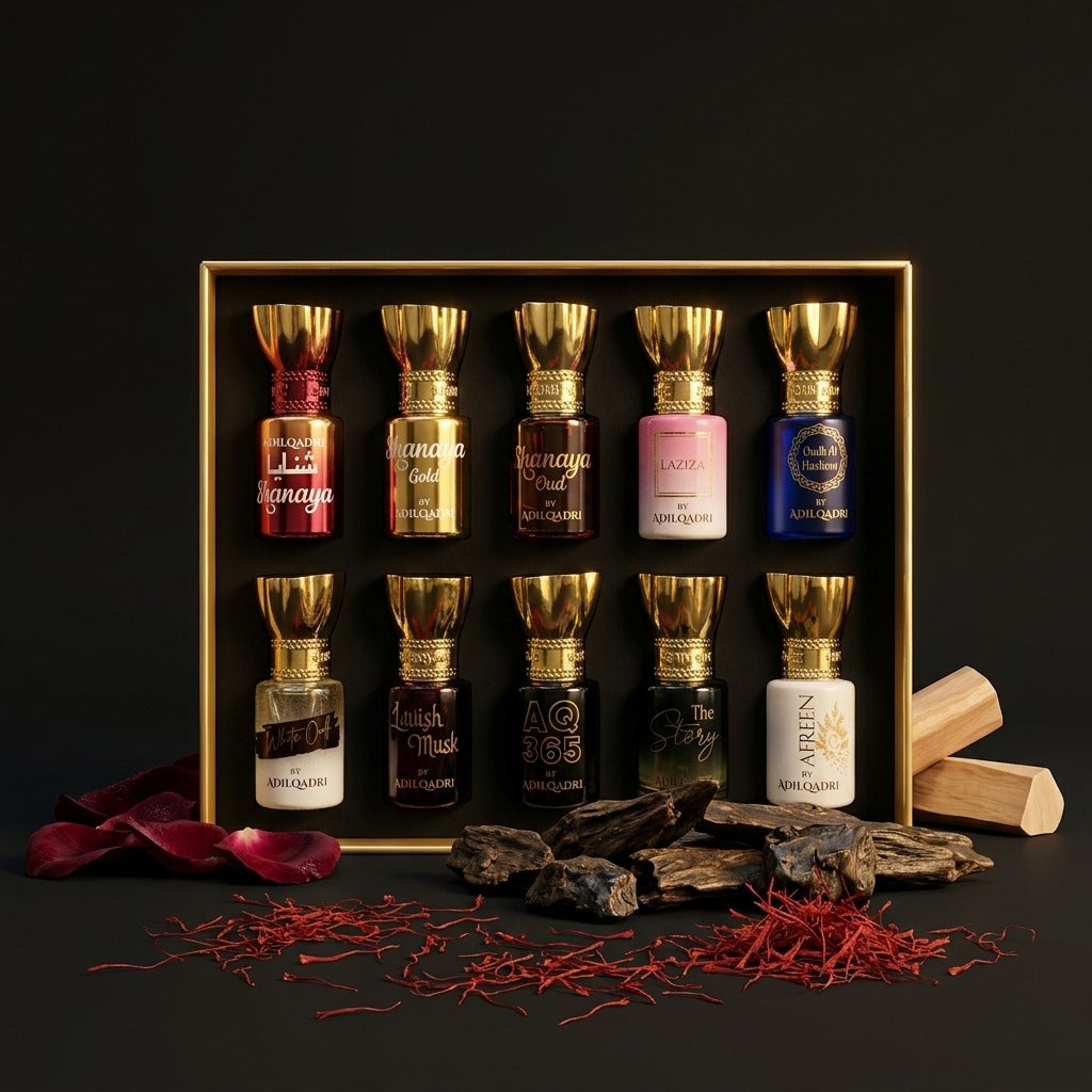 Supreme Luxury Attar Perfume Gift Set (10 × 5.5Ml)