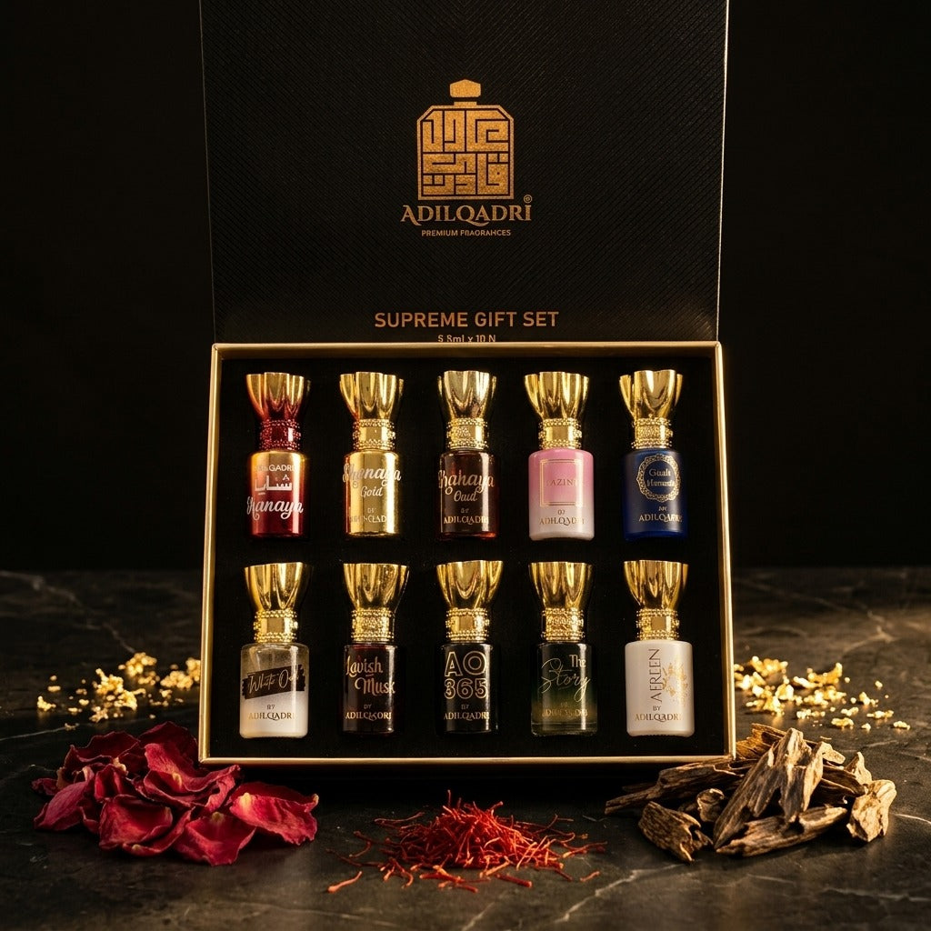 Supreme Luxury Attar Perfume Gift Set (10 × 5.5Ml)
