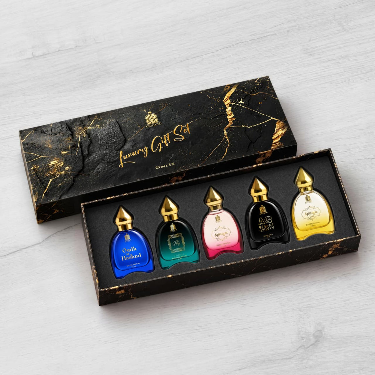 Luxury Gift Set 5 Pcs Premium Perfume Spray