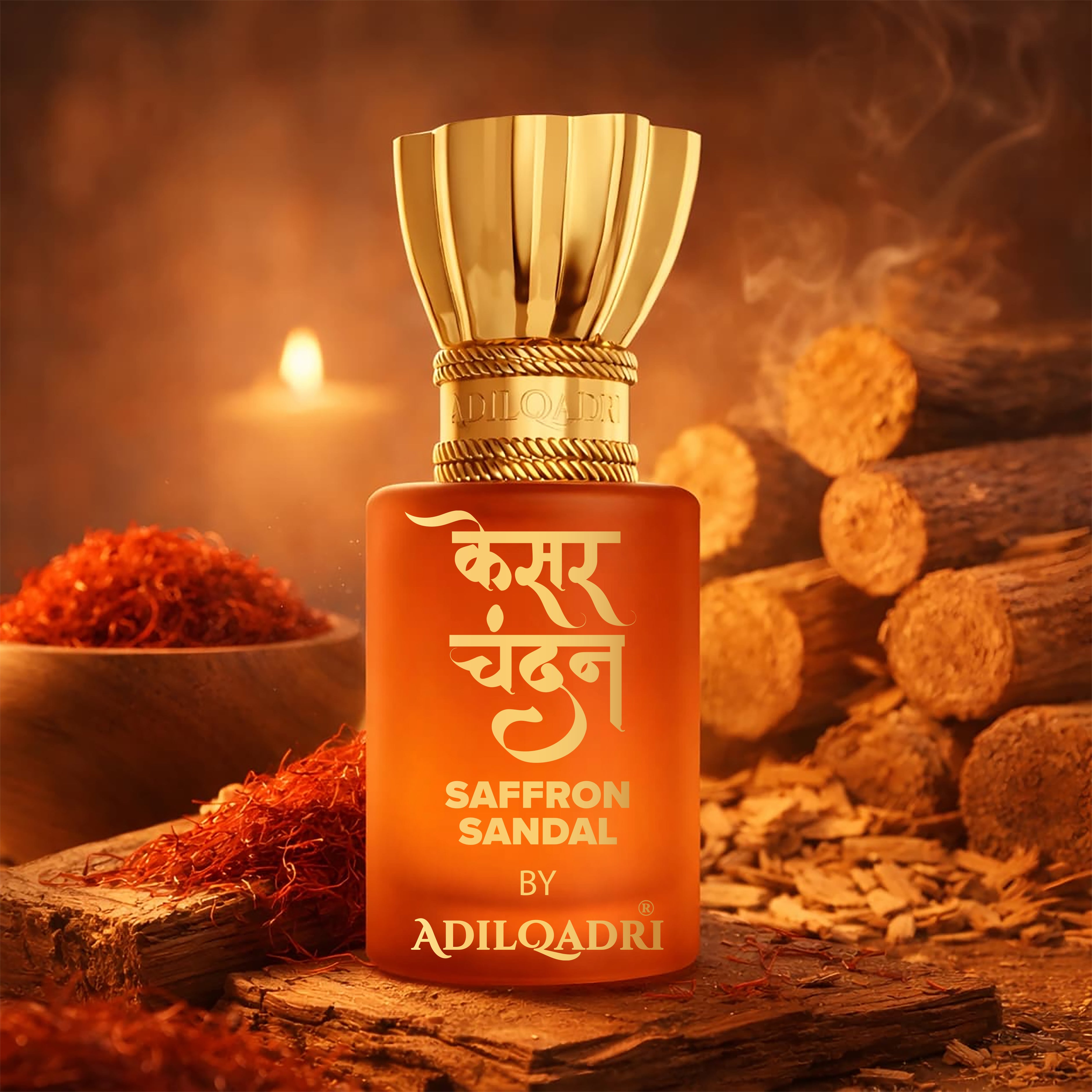 Kesar chandan (Saffron Sandal) Attar Perfume 5.5 ML