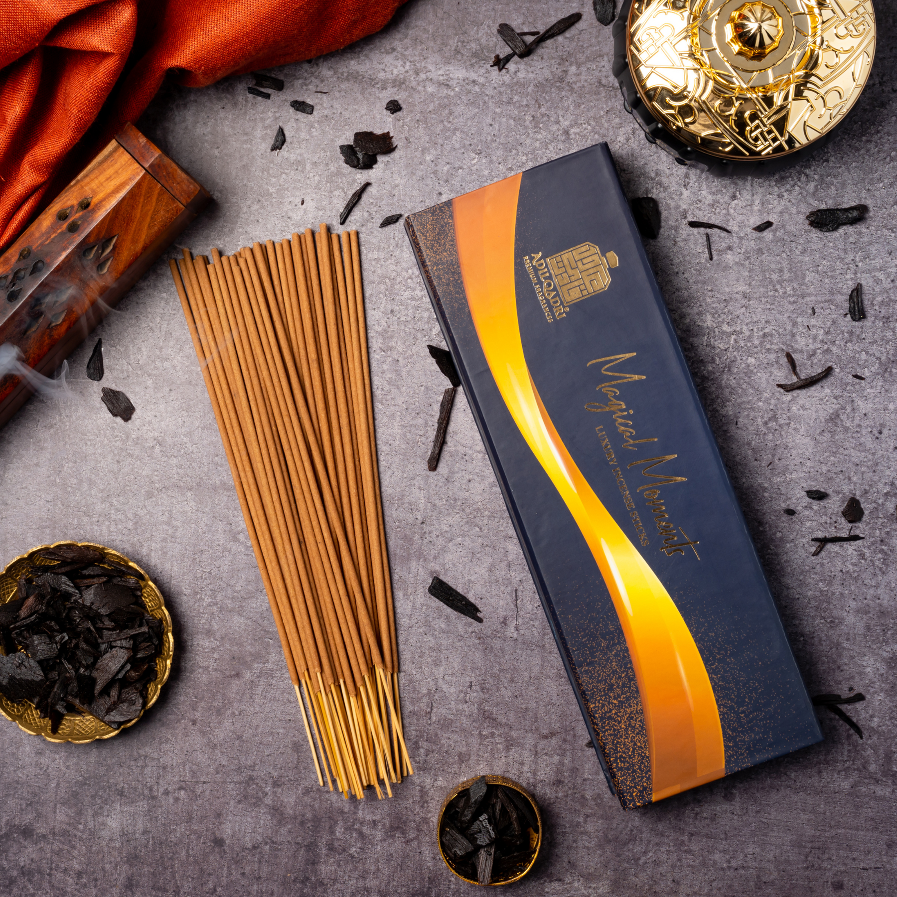 Adilqadri Magical Moments Premium Quality Agarbatti ( Incense Stick ) 100 gms