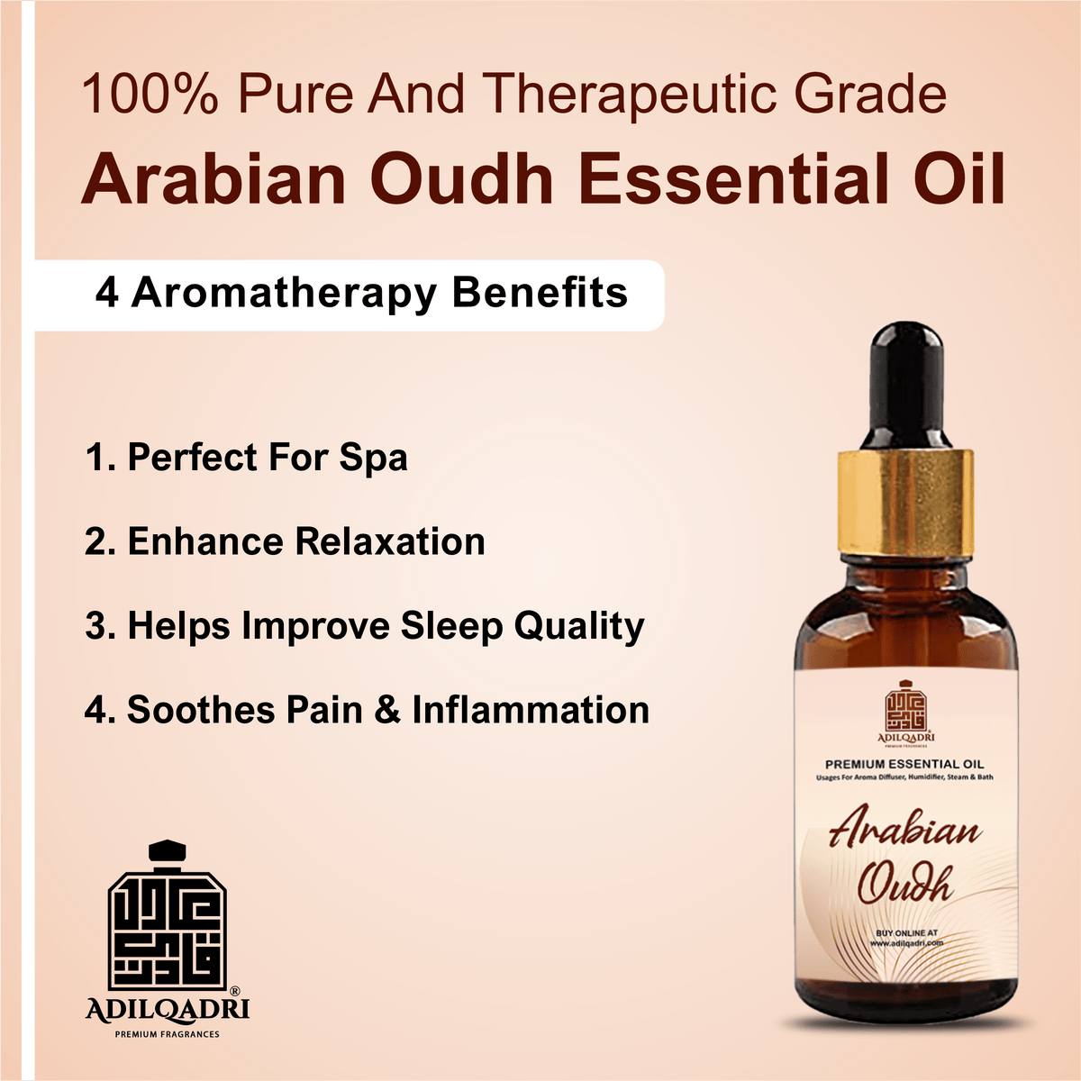 Arabian Oudh Aroma Diffuser Oil